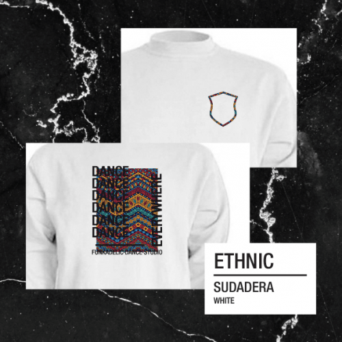funkadelic alicante sudadera blanca ethnic