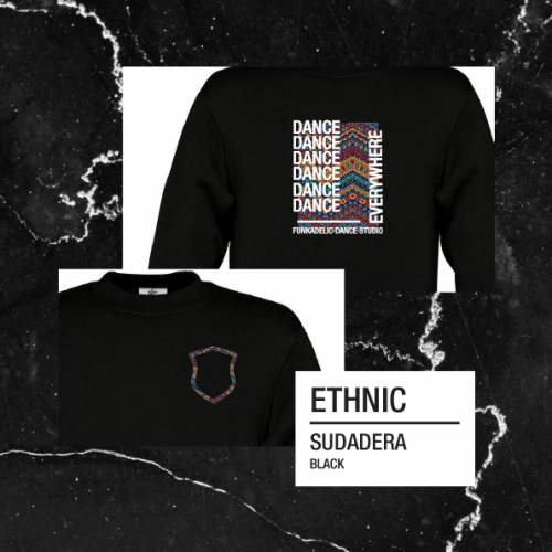 funkadelic alicante sudadera negra ethnic